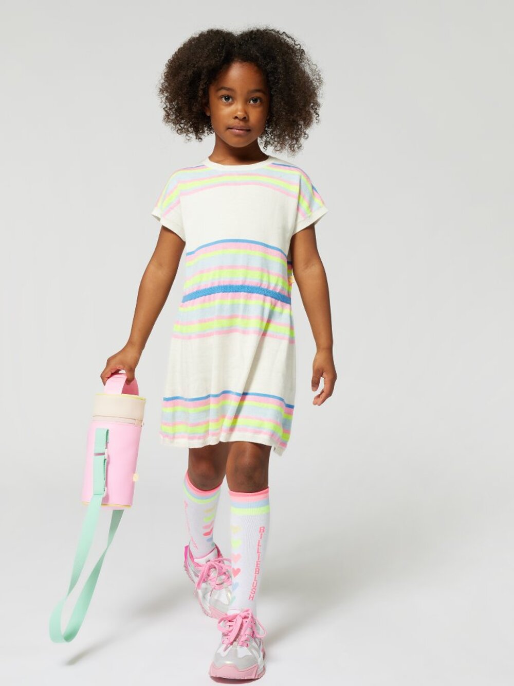 Billieblush Striped Knitted Dress